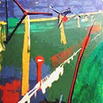 provocacion 1,30m x 0,97m Acryl Öl